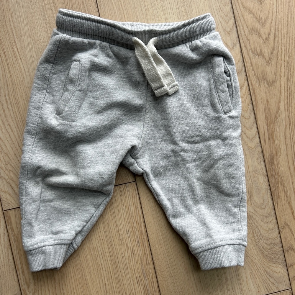 Zara Gray Kids Jogger Pants